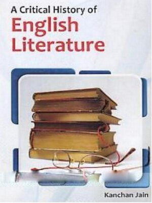 cover image of A Critical History of English Literature